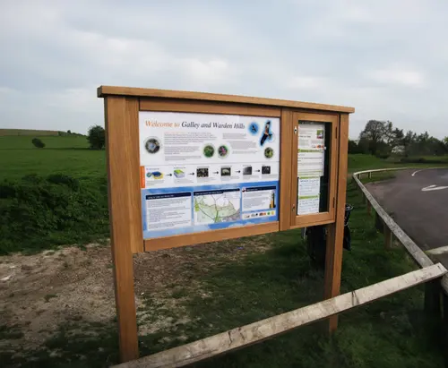 Wooden Notice Board Sign