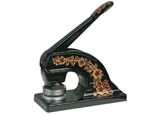 Traditional emboss stamp