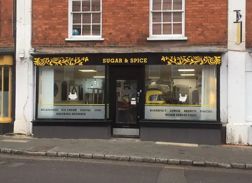 Full shop front signage for holiday booking agent