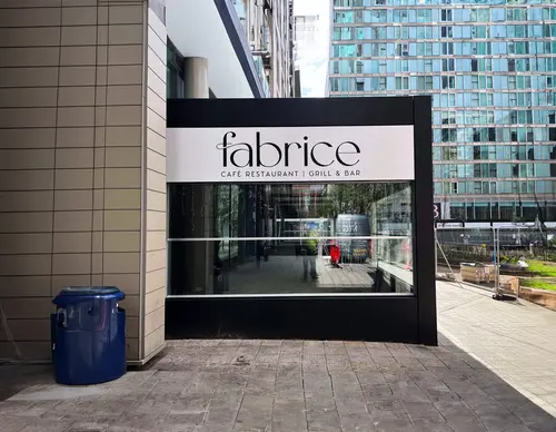 Full Shop signage for Tower Hamlet Homes