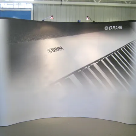 Large Curved exhibition display